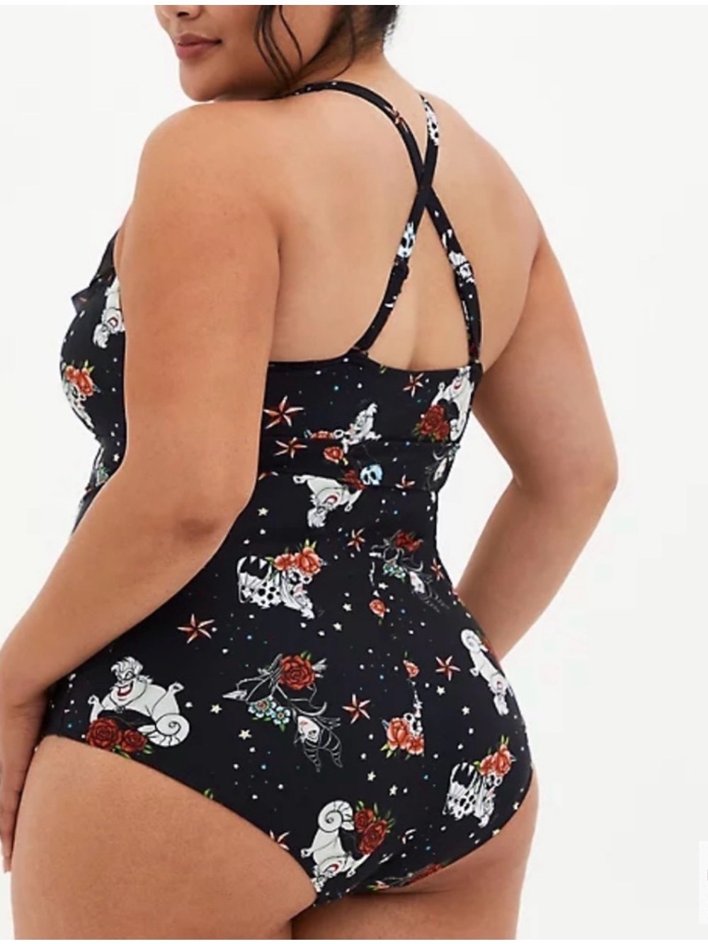 Torrid Disney villians one piece bathing suit - Picture 2 of 7
